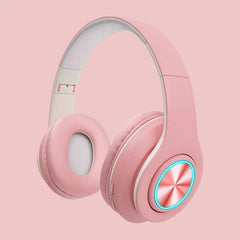 SHOWLU FASHION STORE Bluetooth Headset Wireless Headphones Foldable HiFi Stereo Earphone With Mic Support SD Card FM For Xiaomi Iphone Sumsamg Phone