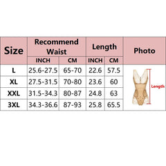 Showlu Fashion Store Body Shapewear Waist Trainer Women's Corset Abdomen Pants Crotch Buckle Slimming Underwear Corrective Bodysuit Butt Lifter