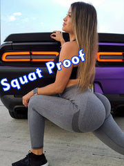 Showlu Fashion Store Boost Your Workout with Sculpted Perfection: High-Waisted, Butt-Lifting, Seamless Leggings for All-Season - Ultimate Comfort & Style