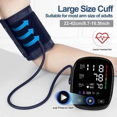  Showlu Fashion Store BP103-Black / CHINA Medical Equipment Supplies Blood Pressure Tester Tensiometros Digital Blood Pressure Monitor Automatic Household Health Monitors