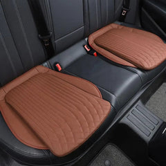 Showlu Fashion Store Brown / China 54cm Breathable Car Seat Cushion Luxury Leather Commercial Vehicle Non-slip Support Pad Universal High Rebound Sponge Seat Cover