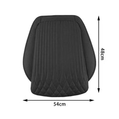 Showlu Fashion Store Brown / China 54cm Breathable Car Seat Cushion Luxury Leather Commercial Vehicle Non-slip Support Pad Universal High Rebound Sponge Seat Cover