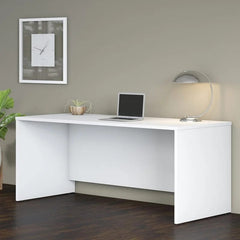 SHOWLU FASHION STORE Bush Furniture Studio C Home Office Desk, 72W x 30D, White