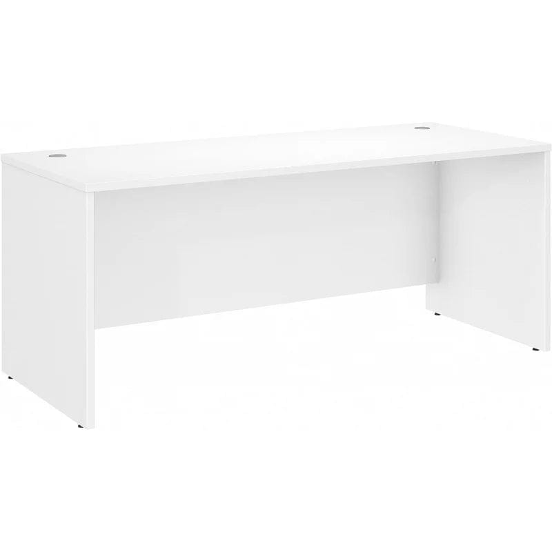 SHOWLU FASHION STORE Bush Furniture Studio C Home Office Desk, 72W x 30D, White