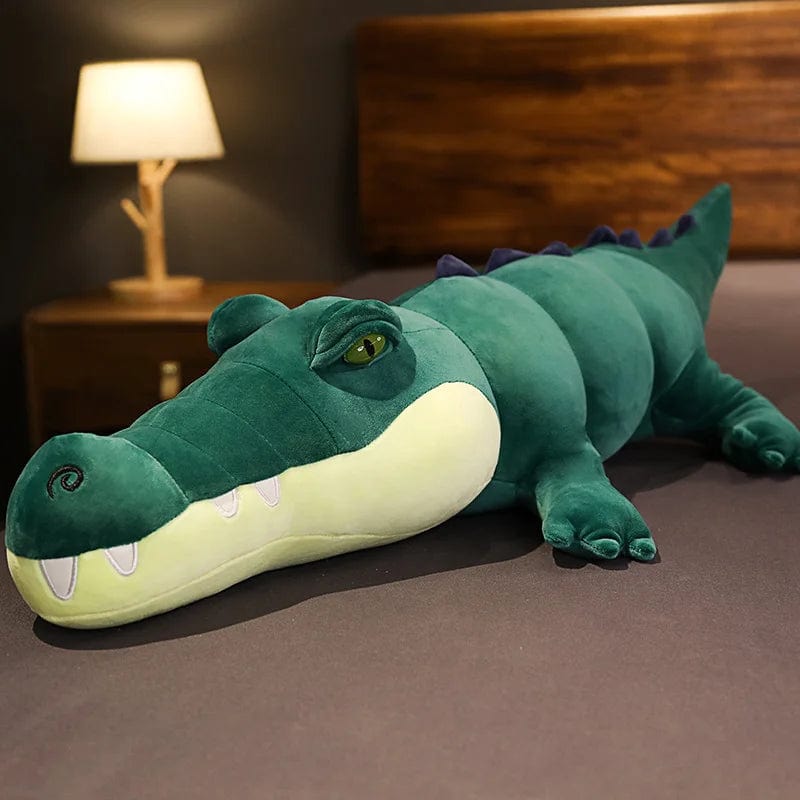 SHOWLU FASHION STORE C / 120cm 80-180cm Simulation Crocodile Plush Toys Stuffed Soft Animals Plush Long Crocodile Pillow Doll Home Decoration Gift for Children