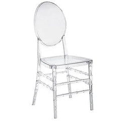 SHOWLU FASHION STORE C-1pcs Nordic Crystal Transparent Chair Commercial Hotel Chair Hotel Furniture Outdoor Wedding Chair Banquet Lounge Chairs for Events