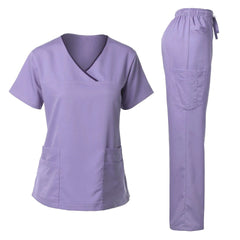 SHOWLU FASHION STORE C / L High Quality Hot Sale Hospital Uniform Wholesale Tops And Pants Medical Women Nursing Scrubs Uniforms Sets