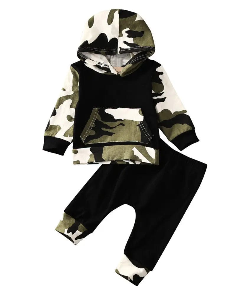 Showlu Fashion Store Camouflage / 6M Autumn Winter Pudcoco Baby Boy Clothes Set 0-3 Year Casual Toddler Kids Newborn Hooded Tops Pants 2Pcs Outfits Set