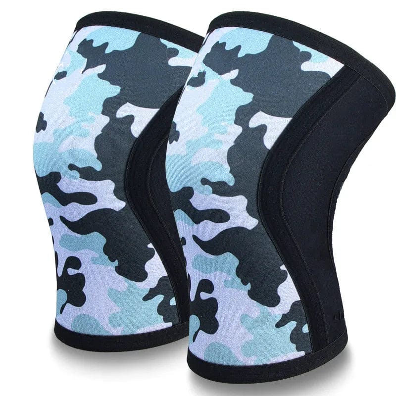 Showlu Fashion Store camouflage / XL 7MM Knee Sleeves Support  Injury Recovery - Neoprene Knee Brace Knee Support for Squats, Running & Gym Workout