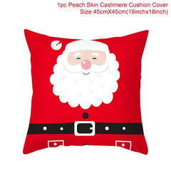 Showlu Fashion Store Christmas Cushion Cover Merry Christmas Decorations for Home 2023 Christmas Ornament Navidad Noel Xmas Gifts Happy New Year 2024