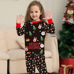 Showlu Fashion Store Christmas Pajamas Family Matching Clothes Set 2023 Father Mother And Daughter Son Kids Xmas Outfit Baby Girl Rompers Pyjamas