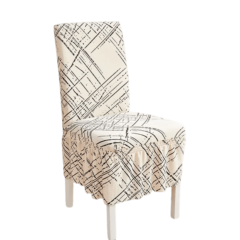  Showlu Fashion Store color 1 / 1 piece Stretch Spandex Dining Chair Cover Protectors Super Fit Banquet Chair Seat Slipcovers for Hotel and Wedding Ceremony chair skirt