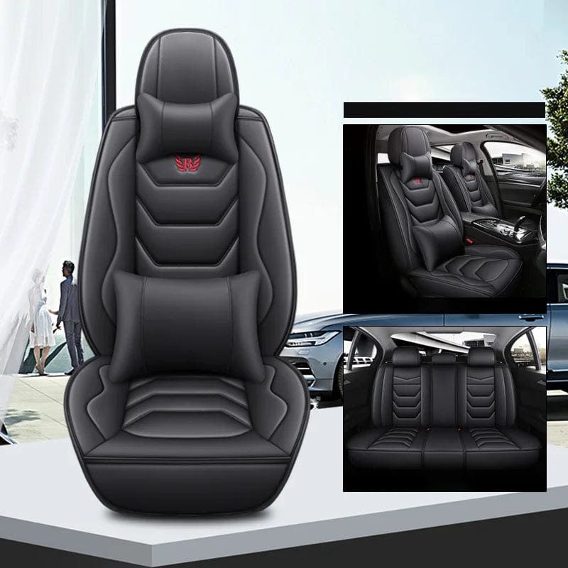  Showlu Fashion Store Color 10 / CHINA Universal Car Seat Cover For Toyota Aygo Camry Raize Opel Astra J Astra K Grandland X Vectra B Astra H Full Set Auto Accessories