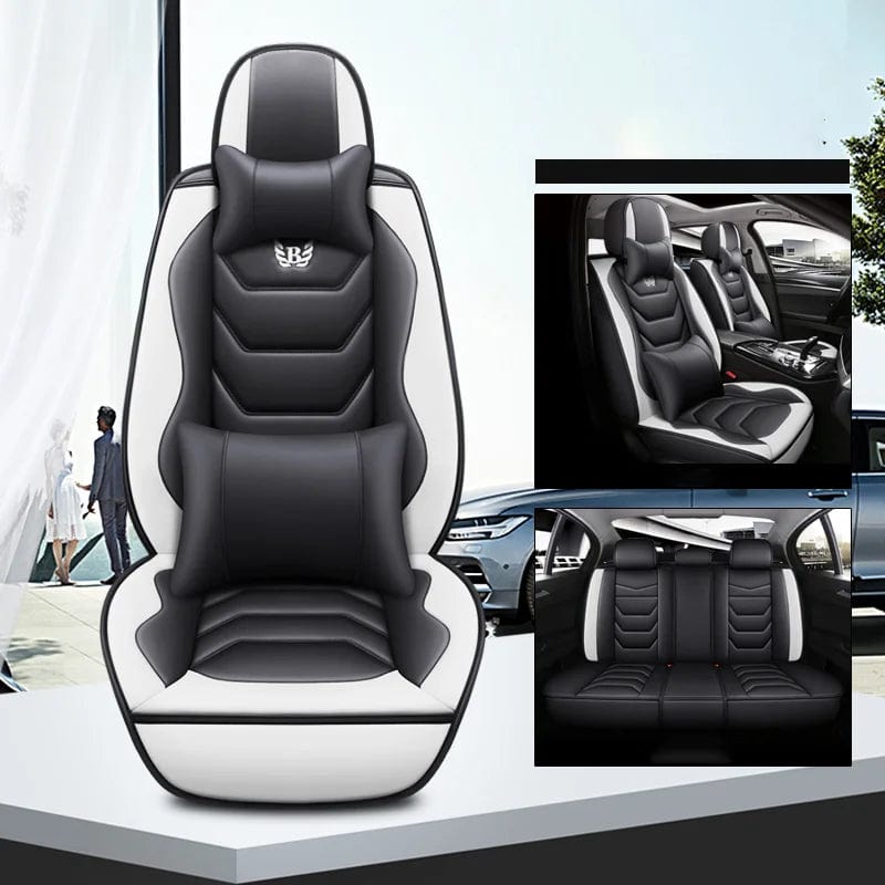  Showlu Fashion Store Color 6 / CHINA Universal Car Seat Cover For Toyota Aygo Camry Raize Opel Astra J Astra K Grandland X Vectra B Astra H Full Set Auto Accessories