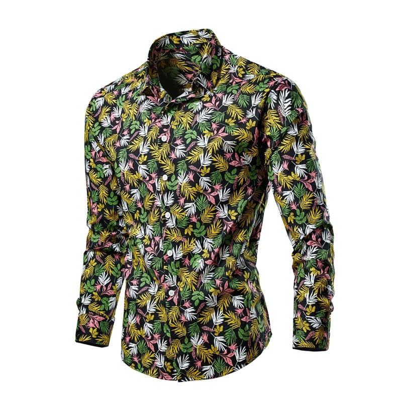 SHOWLU FASHION STORE Color 6 / M(Within 120kg) Fashion Versatile Slim-Fit Long Sleeve Shirt Marvel Venom