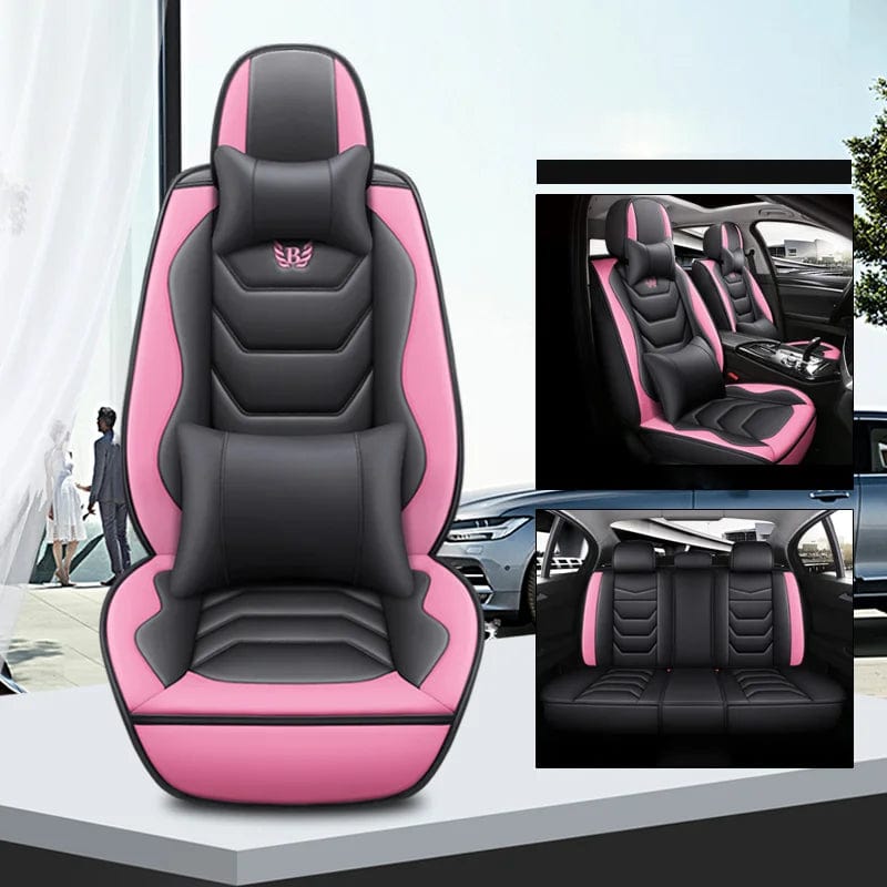  Showlu Fashion Store Color 7 / CHINA Universal Car Seat Cover For Toyota Aygo Camry Raize Opel Astra J Astra K Grandland X Vectra B Astra H Full Set Auto Accessories