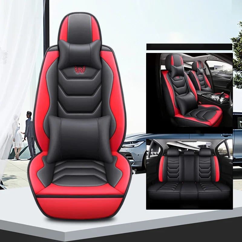  Showlu Fashion Store Color 8 / CHINA Universal Car Seat Cover For Toyota Aygo Camry Raize Opel Astra J Astra K Grandland X Vectra B Astra H Full Set Auto Accessories