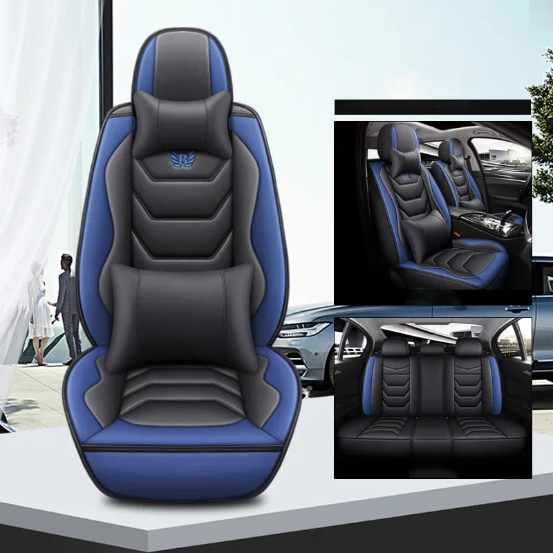  Showlu Fashion Store Color 9 / CHINA Universal Car Seat Cover For Toyota Aygo Camry Raize Opel Astra J Astra K Grandland X Vectra B Astra H Full Set Auto Accessories