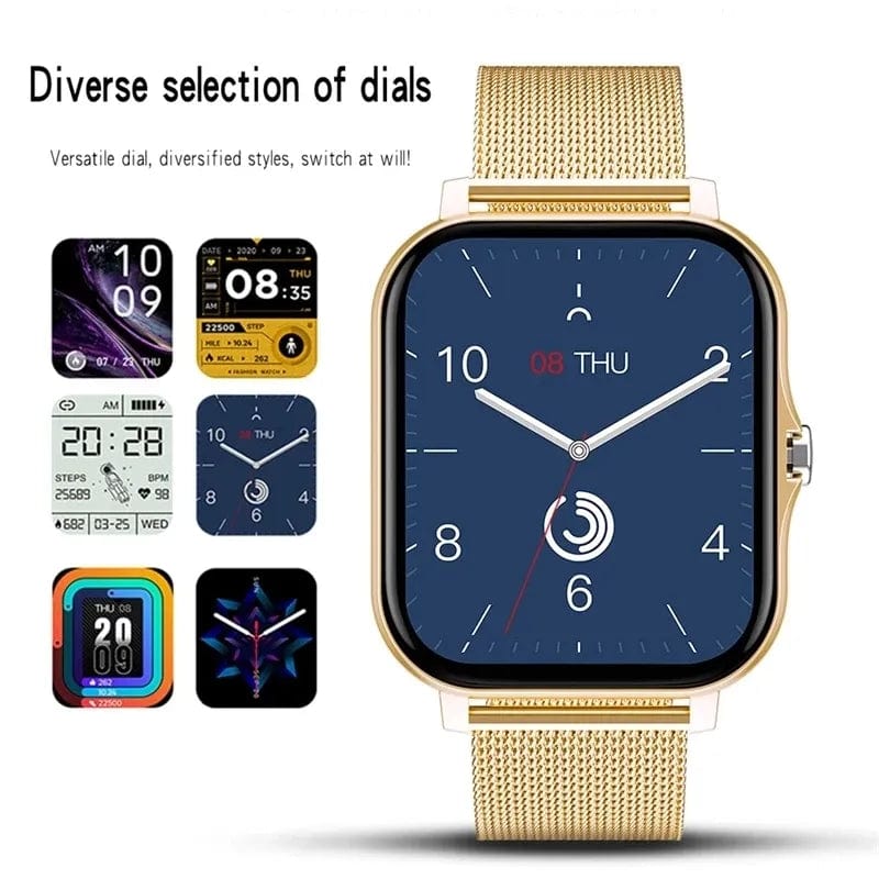  Showlu Fashion Store Customize the watch face Smart watch Women Bluetooth  New Smart Watch Men For Xiaomi Samsung Android IOS Phone Watches