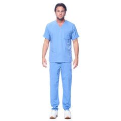 SHOWLU FASHION STORE Dental Clinic Scrubs Men and Women Short Sleeve Surgical Scrub Sets Medical Uniforms for Doctors and Surgeons Wholesale