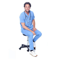 SHOWLU FASHION STORE Dental Clinic Scrubs Men and Women Short Sleeve Surgical Scrub Sets Medical Uniforms for Doctors and Surgeons Wholesale