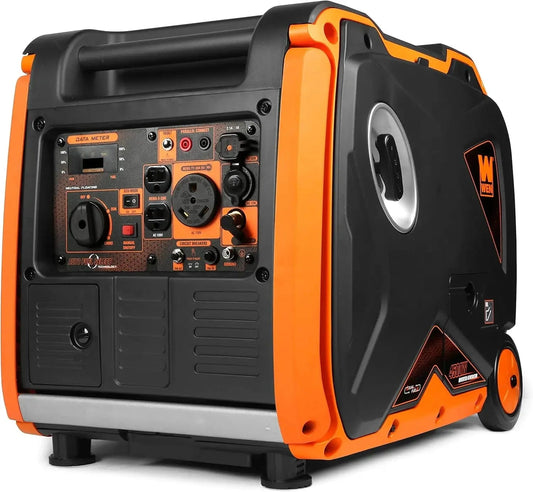 SHOWLU FASHION STORE DF450i Super Quiet 4500-Watt Dual RV-Ready Portable Inverter Generator with Fuel Shut-Off Meets EPA III and CARB Standards