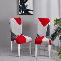  Showlu Fashion Store Dining Chair Cover Spandex Elastic Chair Slipcover Dining Room Chair Covers Seat Case for Wedding Hotel Banquet