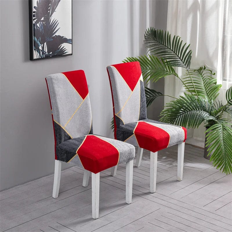  Showlu Fashion Store Dining Chair Cover Spandex Elastic Chair Slipcover Dining Room Chair Covers Seat Case for Wedding Hotel Banquet