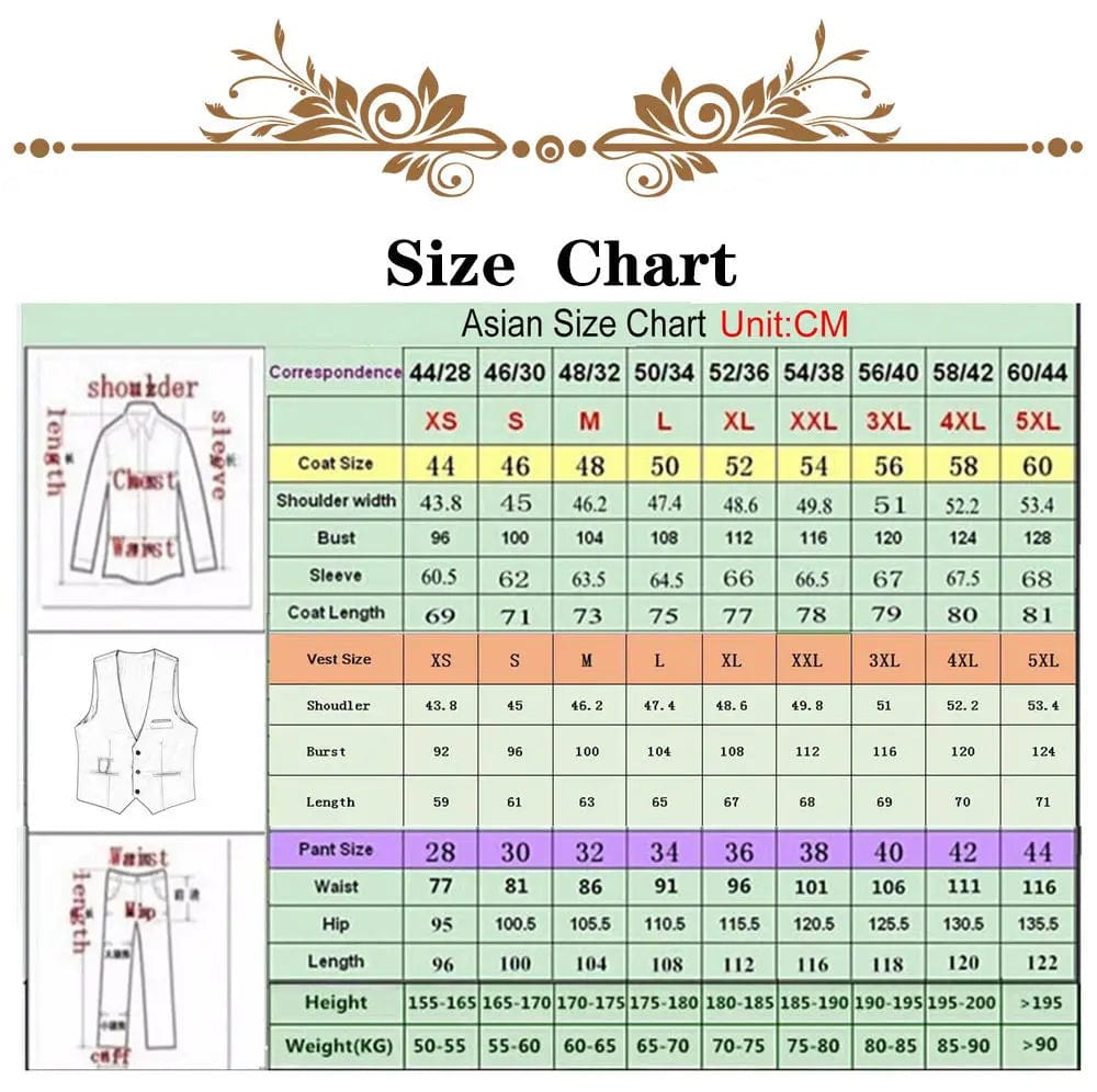 SHOWLU FASHION STORE Double Breasted Brown Plaid Wedding Men Suits Slim Fit Peak Lapel Groom Tuxedos 2 Pieces Sets Classic Male Blazer Costume Homme