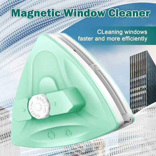 SHOWLU FASHION STORE Double Side Magnet Cleaner Brush Adjustable Magnetic Glass Window Cleaning Wiper For for High-Rise Double Glazing Cleaning Tools