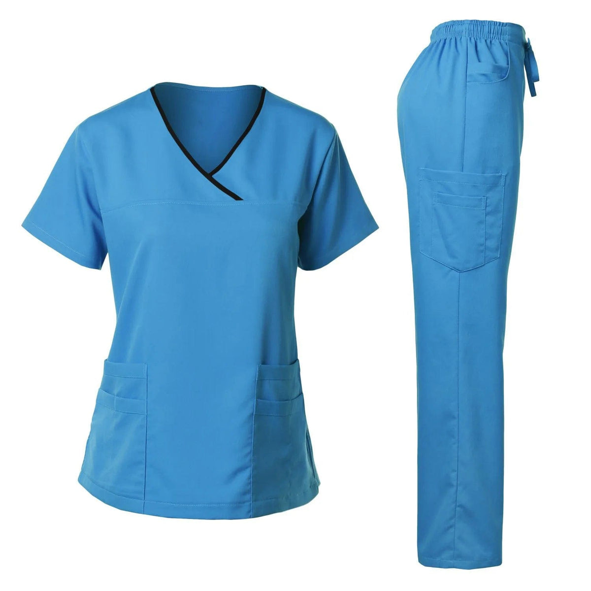 SHOWLU FASHION STORE E / S High Quality Hot Sale Hospital Uniform Wholesale Tops And Pants Medical Women Nursing Scrubs Uniforms Sets