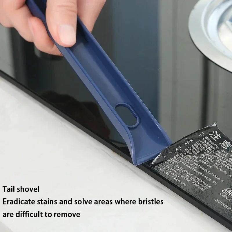 SHOWLU FASHION STORE Effective Cleaning Brush for Corners and Gaps - 2-in-1 Multipurpose Bathroom and Floor Tiles Cleaning Brush