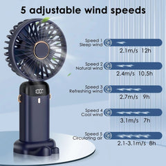  Showlu Fashion Store Electric Fan Portable Air Conditioner Mini Cooler Rechargeable Neck Fans for Home Free Shipping Hand Usb Conditioning Blades