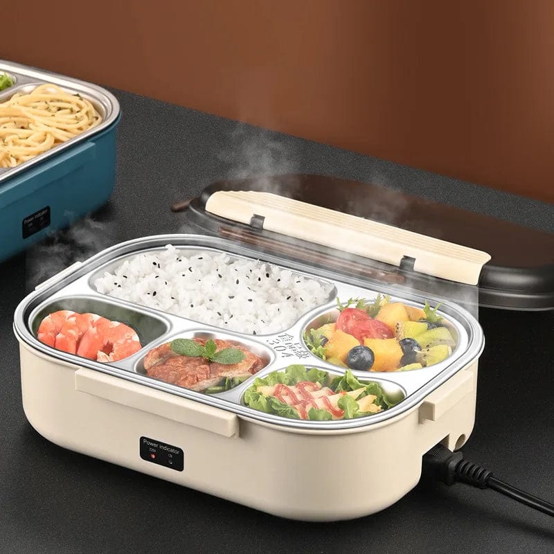  Showlu Fashion Store Electric Heated Lunch Box for On-the-Go Comfort