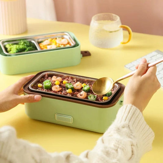  Showlu Fashion Store Electric Lunch Box Portable Food Warmer