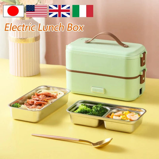  Showlu Fashion Store Electric Lunch Box Portable Food Warmer