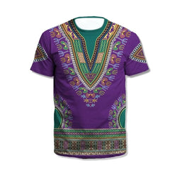 SHOWLU FASHION STORE ET4 / XS 3D printing shirt African national costume T-shirt summer new style hot sale 2021 wholesale Men's Dashiki shirt neckline