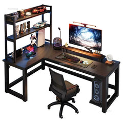 SHOWLU FASHION STORE European Rental Room Desktop Computer Desks Creative Bedroom Furniture Corner PC Desk Durable Home Study L-shaped Office Table