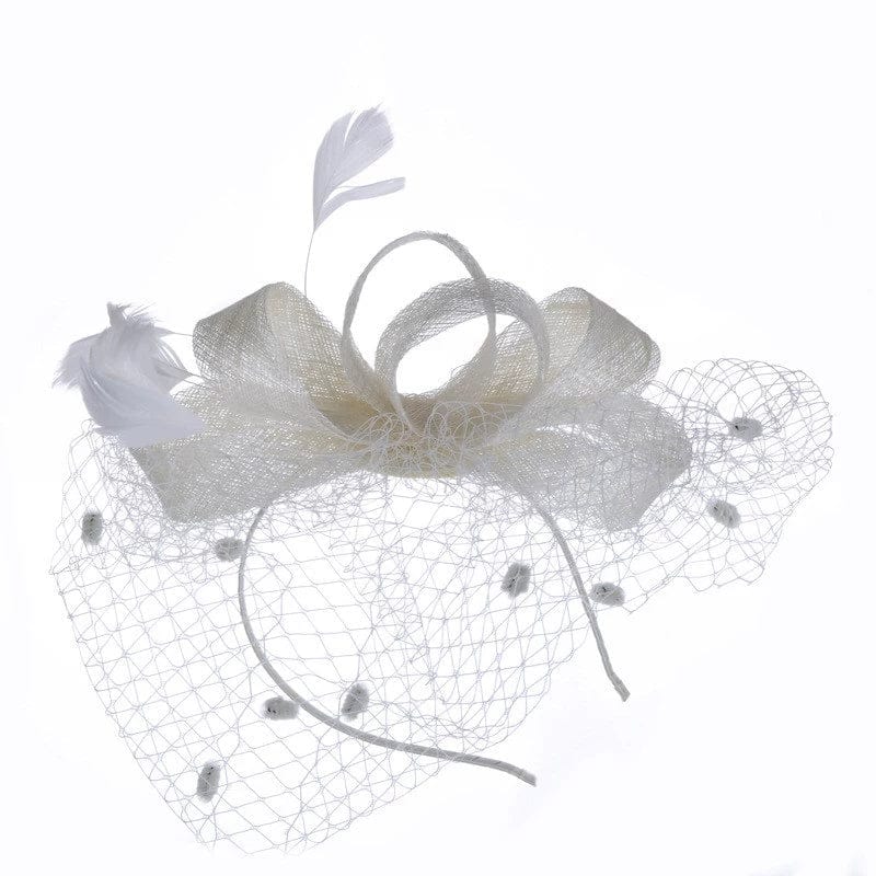  Showlu Fashion Store European Retro Party Wedding Women's Dress Hat Headdress