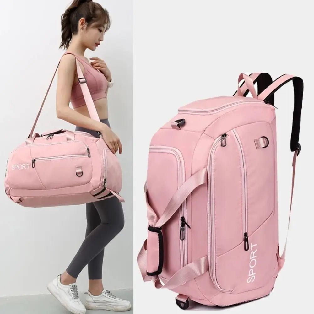  Showlu Fashion Store Fitness Gym Bag Travel Backpack Women Shoulder Bags Outdoor Yoga Bag Training Luggage Bag Crossbody Hangbag Sport Bag Backpacks