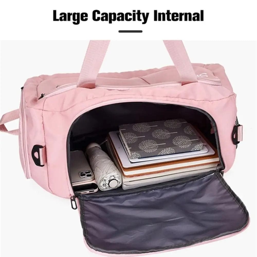  Showlu Fashion Store Fitness Gym Bag Travel Backpack Women Shoulder Bags Outdoor Yoga Bag Training Luggage Bag Crossbody Hangbag Sport Bag Backpacks