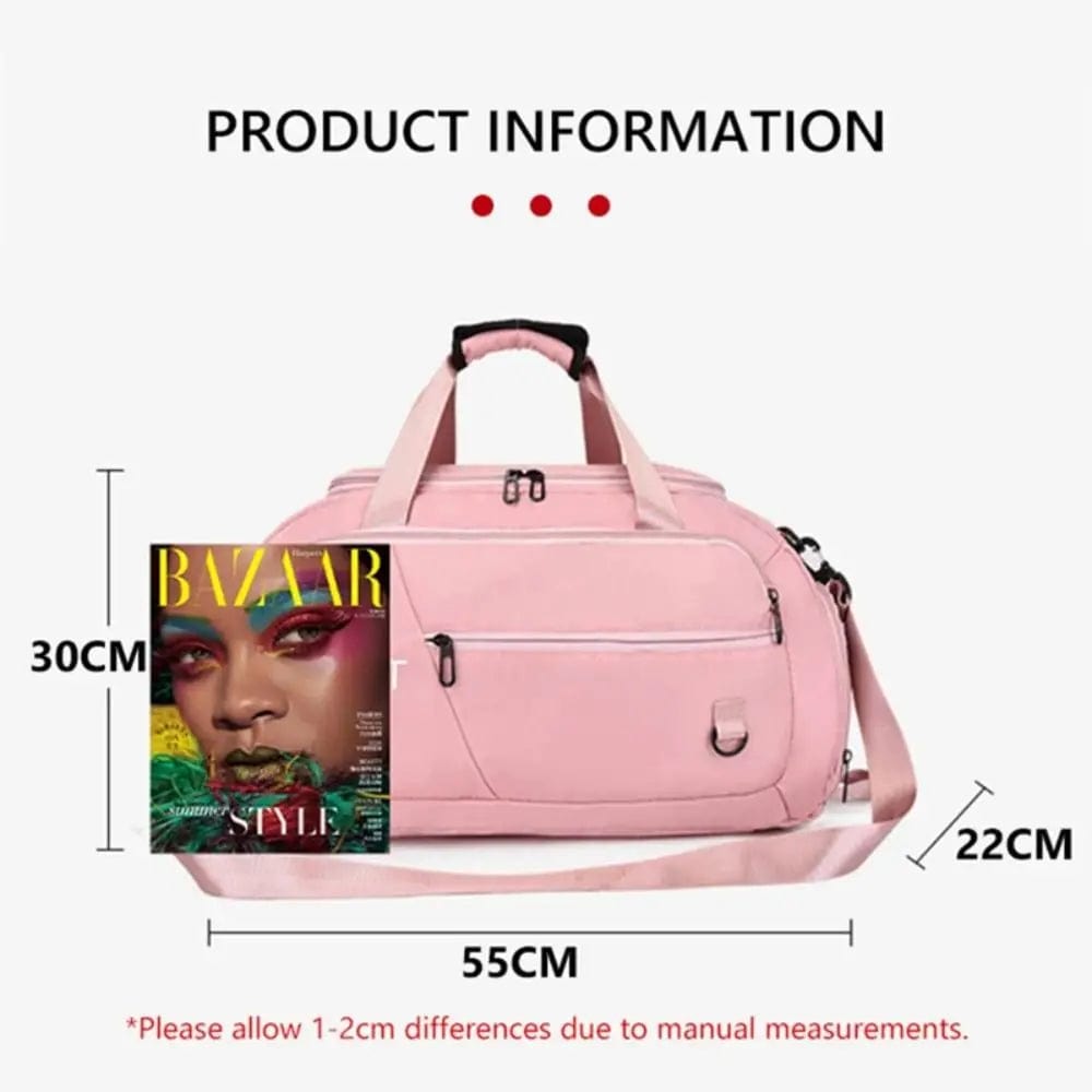  Showlu Fashion Store Fitness Gym Bag Travel Backpack Women Shoulder Bags Outdoor Yoga Bag Training Luggage Bag Crossbody Hangbag Sport Bag Backpacks