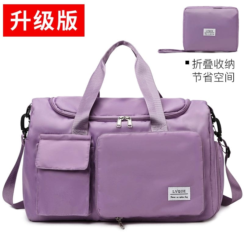 SHOWLU FASHION STORE Foldable Fashion One-Shoulder Business Trip Pending Travel Bag