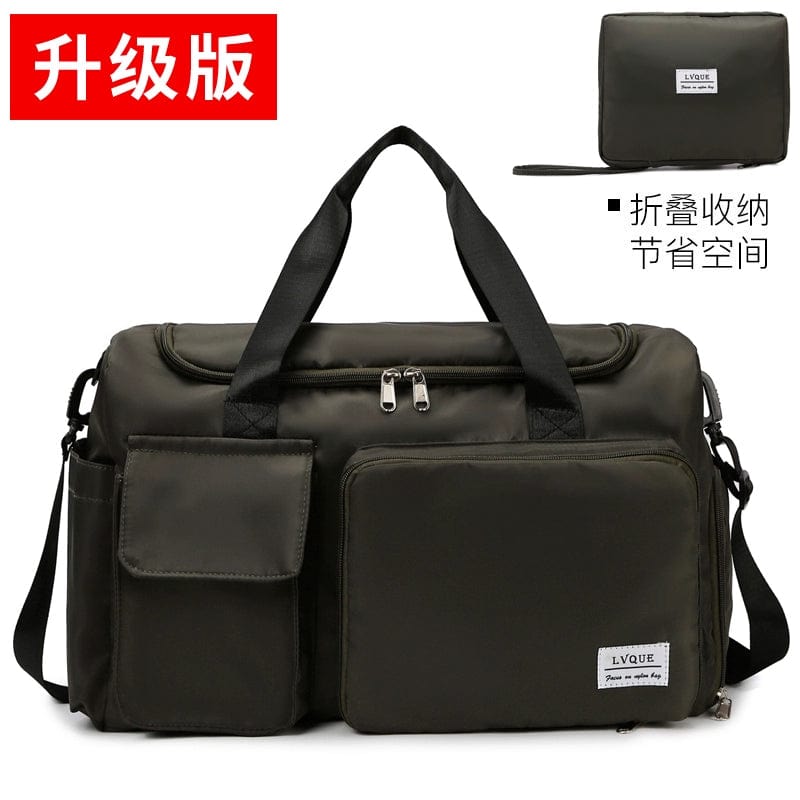 SHOWLU FASHION STORE Foldable Fashion One-Shoulder Business Trip Pending Travel Bag