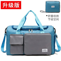 SHOWLU FASHION STORE Foldable Fashion One-Shoulder Business Trip Pending Travel Bag