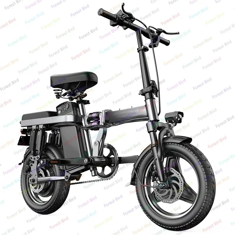 SHOWLU FASHION STORE Folding driver-assisted bicycle ultra-light portable lithium battery new national standard battery car scooter