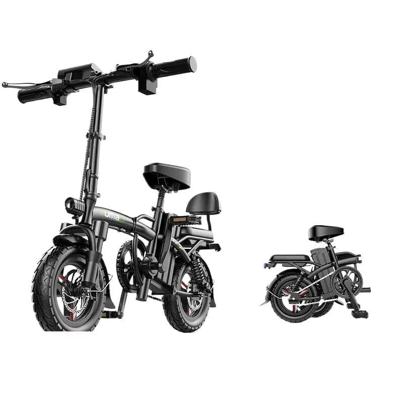 SHOWLU FASHION STORE Folding Electric Bike Lithium Battery Ultra-Light Battery Electric Bicycle