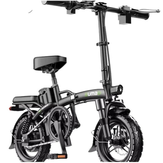 SHOWLU FASHION STORE Folding Electric Bike Lithium Battery Ultra-Light Battery Electric Bicycle