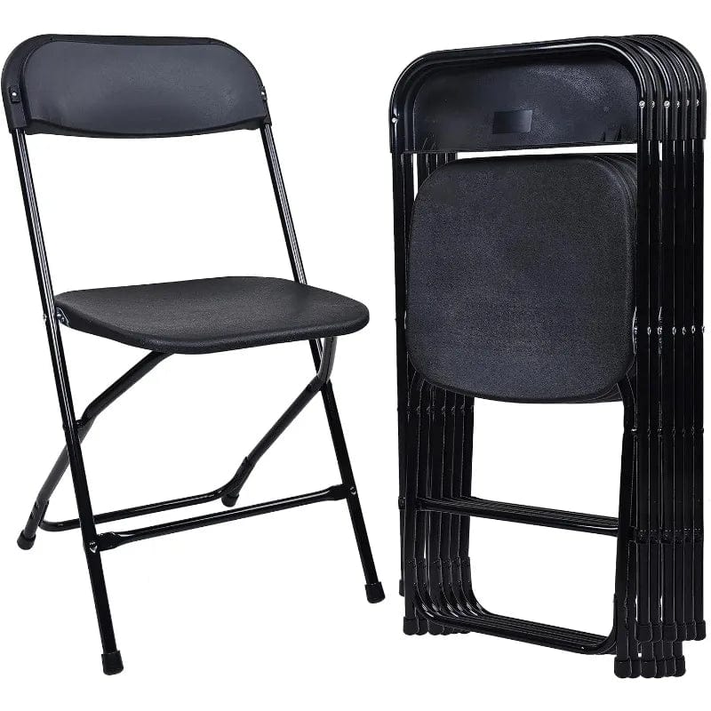 SHOWLU FASHION STORE Folding Plastic Chair with 500-Pound Capacity,