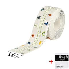  Showlu Fashion Store For Bathroom Kitchen Accessories Shower Bath Sealing Strip Tape Caulk Strip Self Adhesive Waterproof Wall Sticker Sink Edge Tape